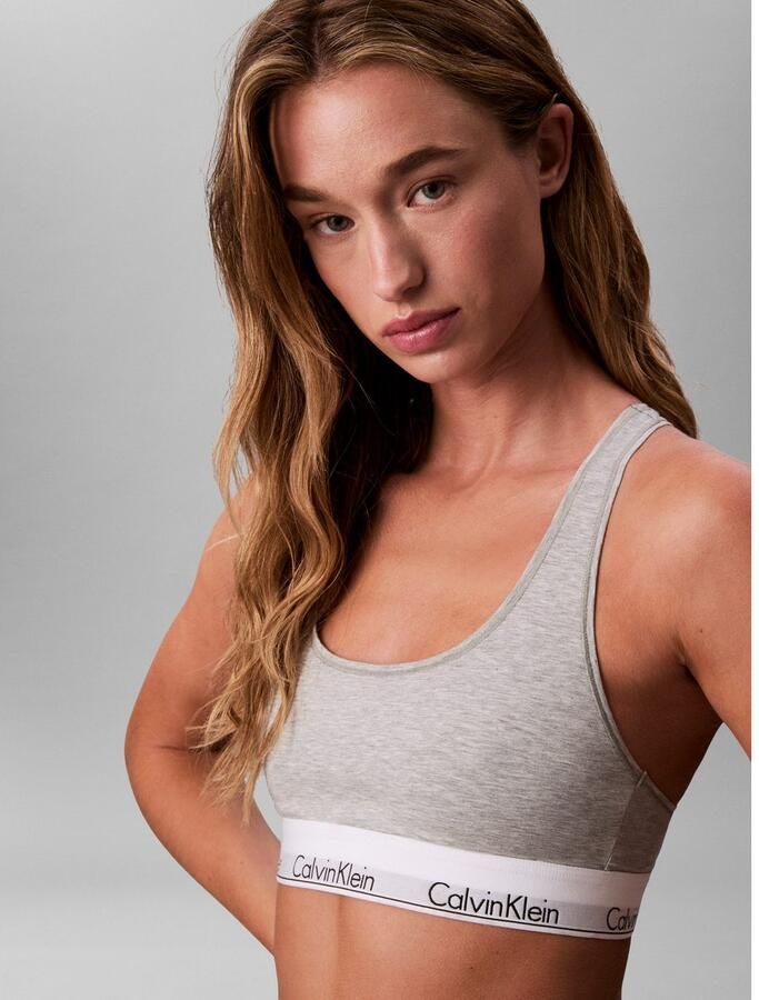 Calvin Klein Bralette UNLINED BRALETTE Met elastische zoom - Foto 7