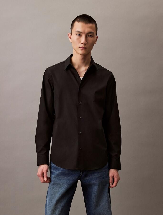 Calvin Klein Businessoverhemd LS SOLID STRETCH CLASSIC SHIRT - Foto 12
