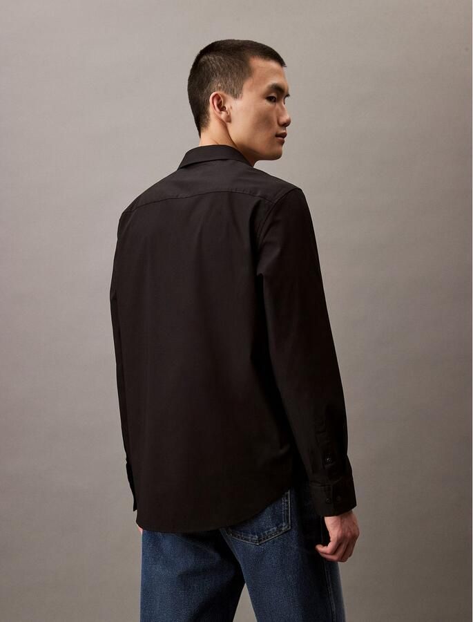 Calvin Klein Businessoverhemd LS SOLID STRETCH CLASSIC SHIRT - Foto 3