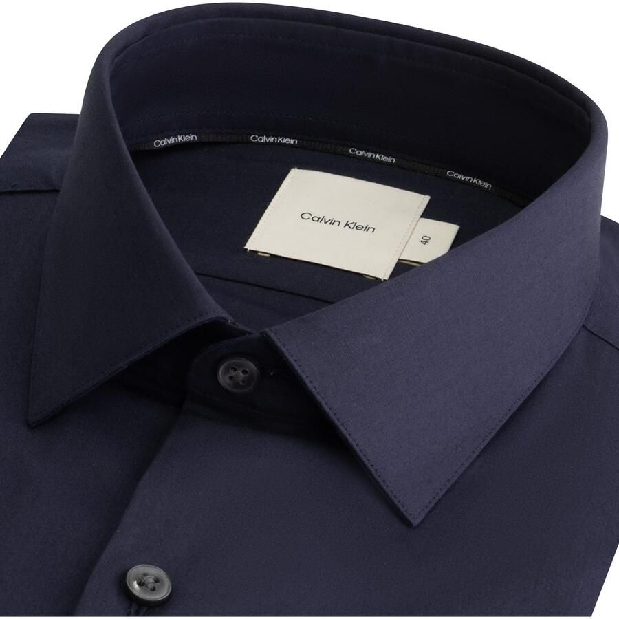 Calvin Klein Jeans Overhemd Lange Mouw Slim Esntl Poplin No