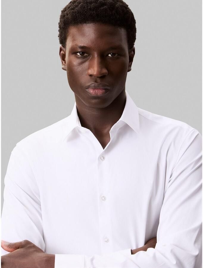 Calvin Klein Businessoverhemd SLIM ESNTL POPLIN NOS STR SLD - Foto 4