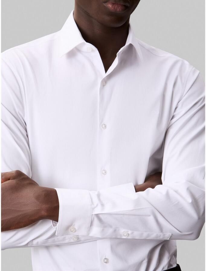 Calvin Klein Businessoverhemd SLIM ESNTL POPLIN NOS STR SLD - Foto 5