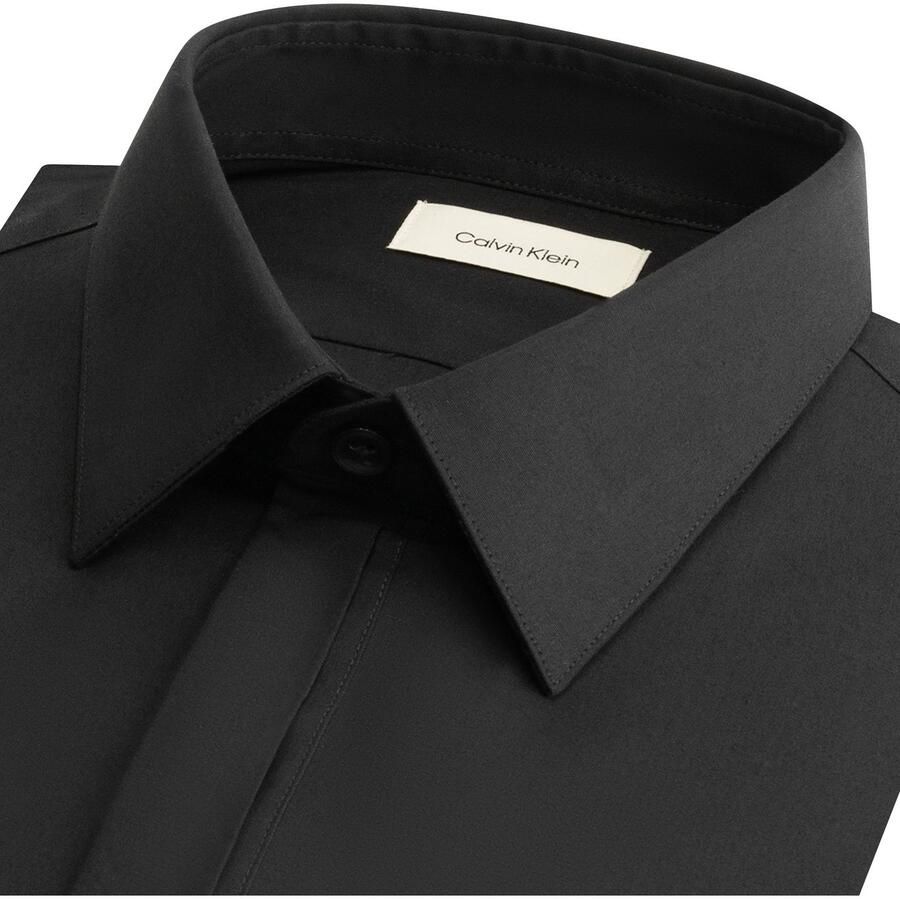 Calvin Klein Businessoverhemd XSLIM OCCASION STR SLD normale kraag slim fit verdekte knopen