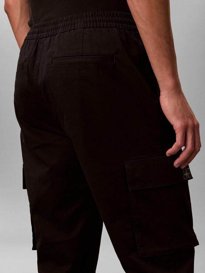 Calvin Klein Cargobroek elastische band skinny fit cargozakken - Foto 2