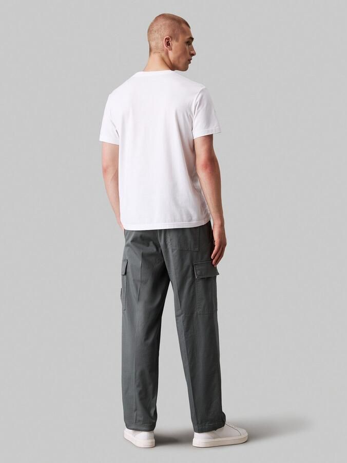 Calvin Klein Jeans Groene Casual Cargo Broek Gray Heren - Foto 3