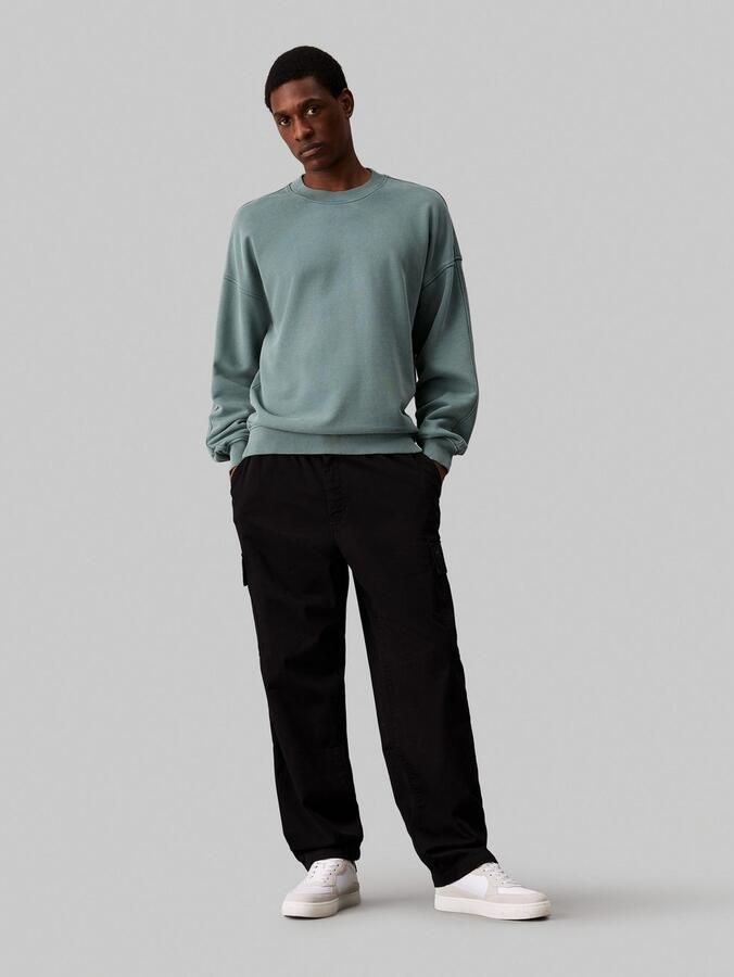 Calvin Klein Jeans Regular fit cargobroek met elastische band - Foto 7