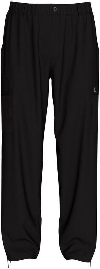 Calvin Klein Jeans Regular fit cargobroek met elastische band - Foto 12