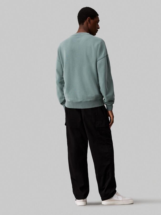 Calvin Klein Jeans Regular fit cargobroek met elastische band - Foto 4