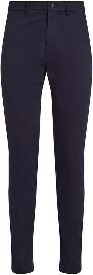 Calvin Klein Blauwe Chino Broek met Rits Sluiting Blue Heren - Foto 4