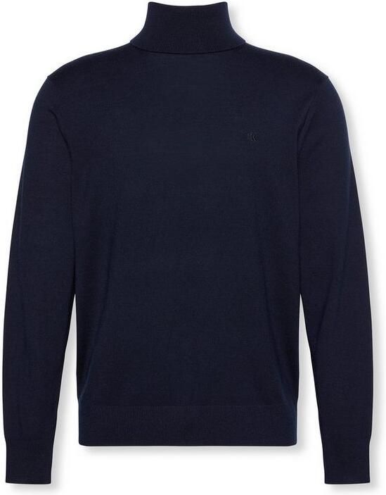 Calvin Klein Coltrui LS 100% MERINO T-NECK 14GG Met ronde hals regular fit - Foto 5