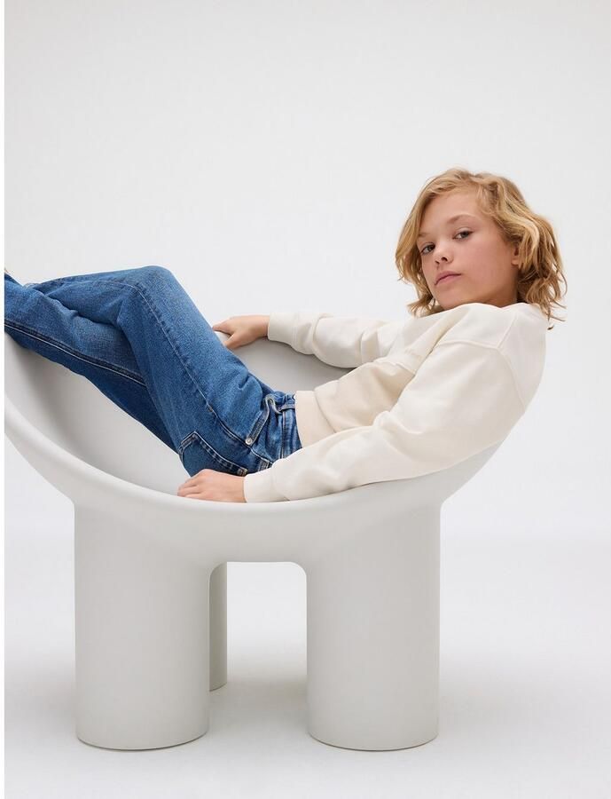 Calvin Klein Dad-jeans DAD AUTHENTIC STONE BLUE voor kinderen tot 16 jaar - Foto 2