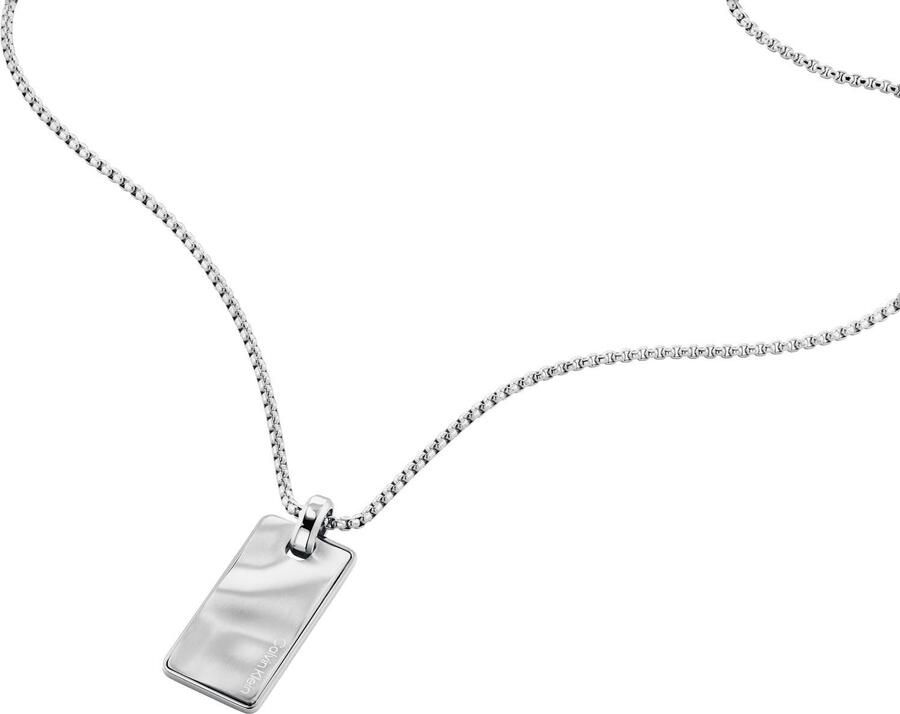 Calvin Klein Edelstalen ketting CK METALLIC WAVES 35100032 35100033 - Foto 2