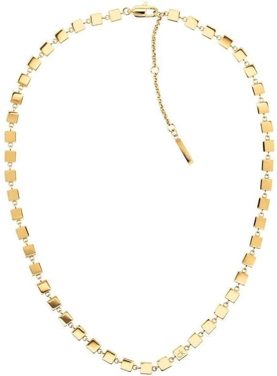 Calvin Klein Edelstalen ketting Geometric - Foto 2