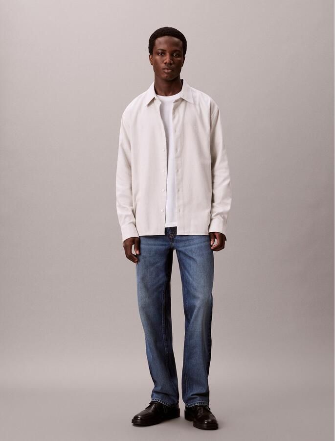 Calvin Klein Flanellen overhemd LS MELANGE FLANNEL EASY SHIRT - Foto 2