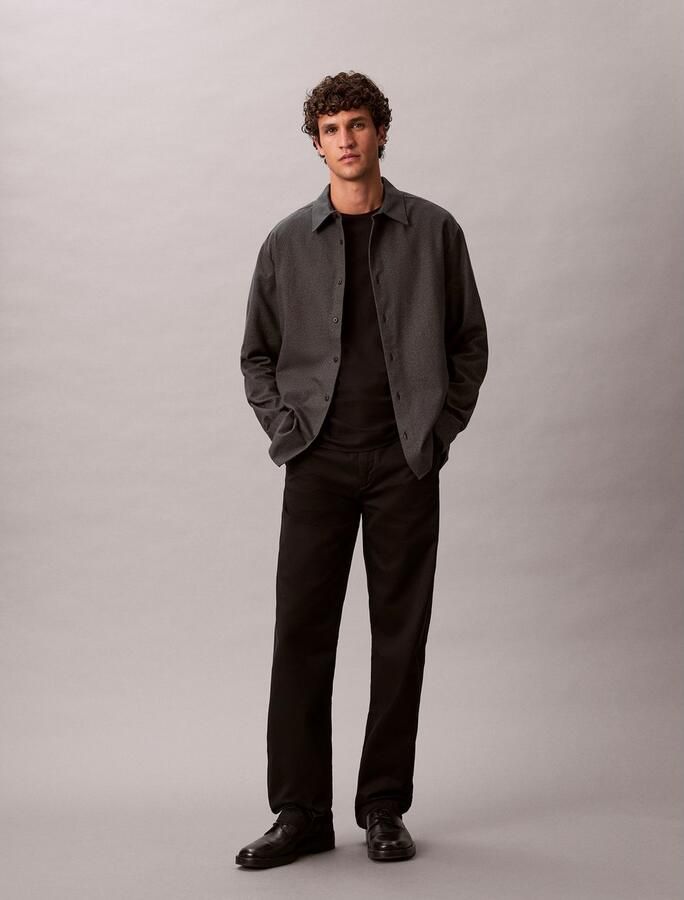 Calvin Klein Flanellen overhemd LS MELANGE FLANNEL EASY SHIRT - Foto 4