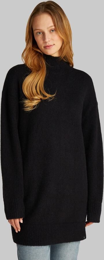 Calvin Klein Gebreide jurk FLUFFY YARN LOOSE SWEATER DRESS - Foto 5