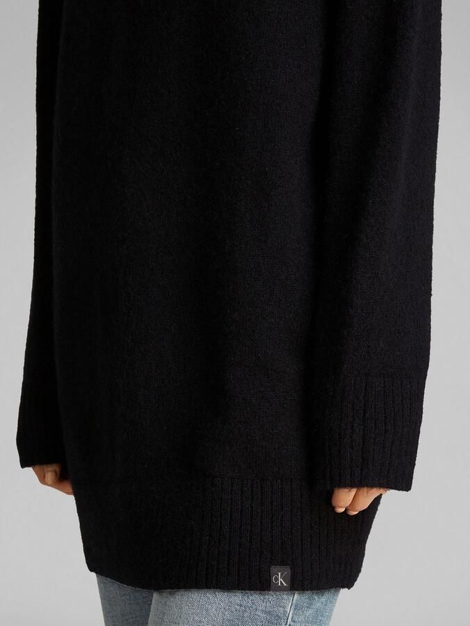 Calvin Klein Gebreide jurk FLUFFY YARN LOOSE SWEATER DRESS