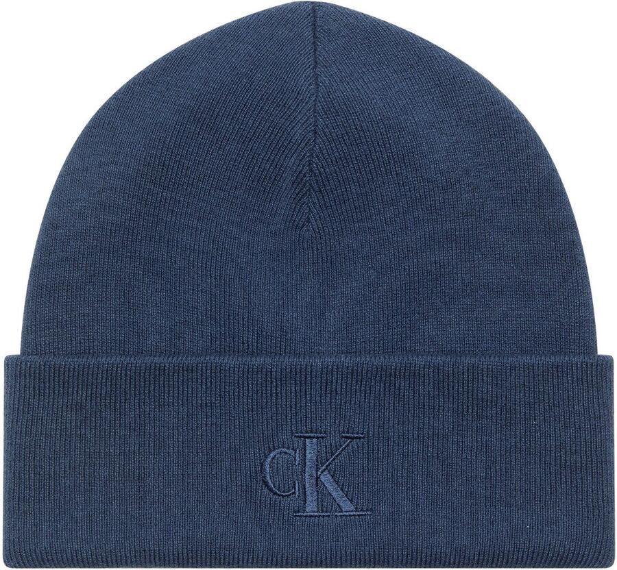 Calvin Klein Gebreide muts CK FINE RIB BEANIE - Foto 3