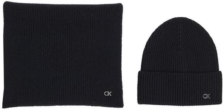 Calvin Klein Gebreide muts CK METAL CHUNKY BEANIE & SCARF (set) - Foto 8