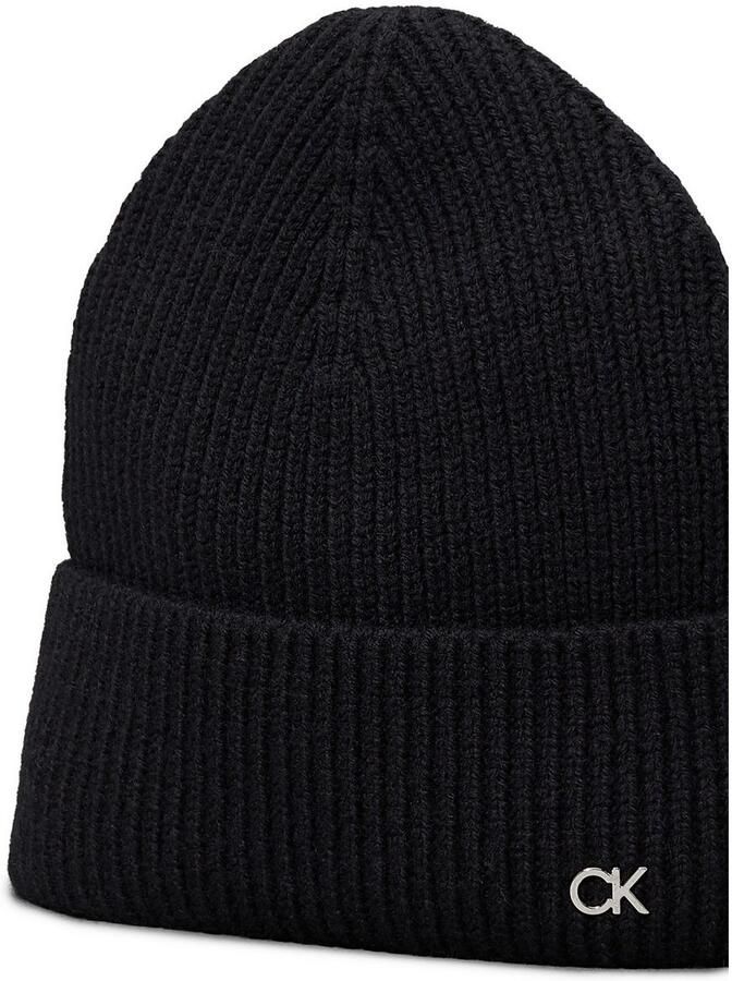 Calvin Klein Gebreide muts CK METAL CHUNKY BEANIE & SCARF (set) - Foto 4