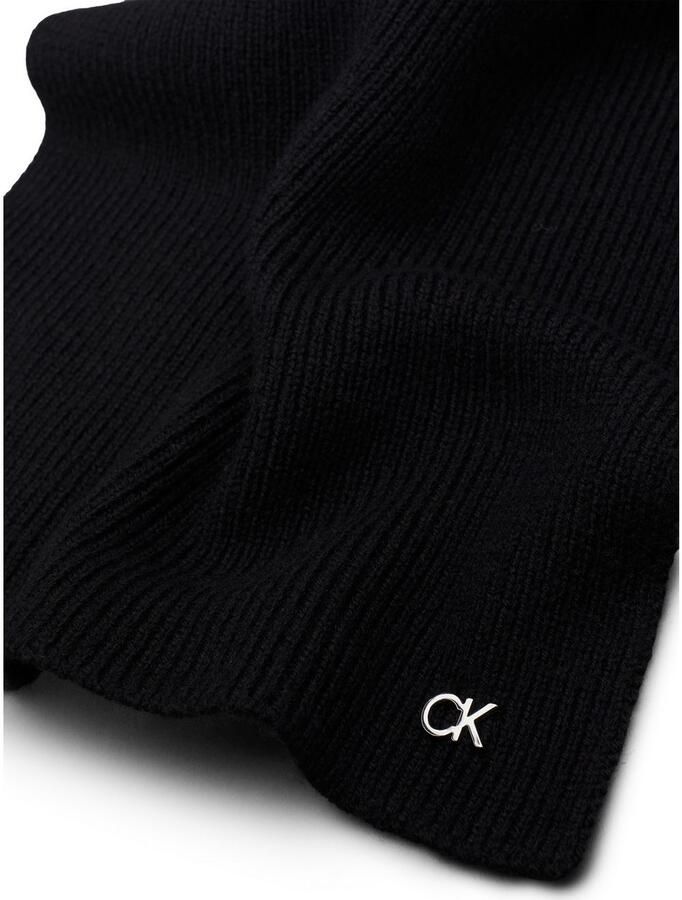 Calvin Klein Gebreide muts CK METAL CHUNKY BEANIE & SCARF (set) - Foto 2