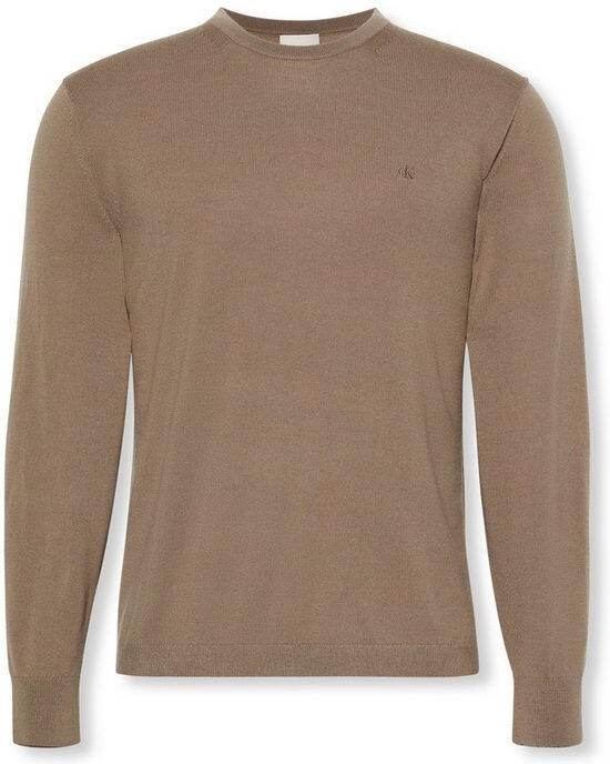 Calvin Klein Gebreide trui LS 100% MERINO CREW 14GG Met ronde hals regular fit - Foto 6