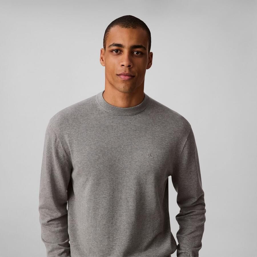 Calvin Klein Gebreide trui LS EZ COTTON CREWNK SWEATER 12GG