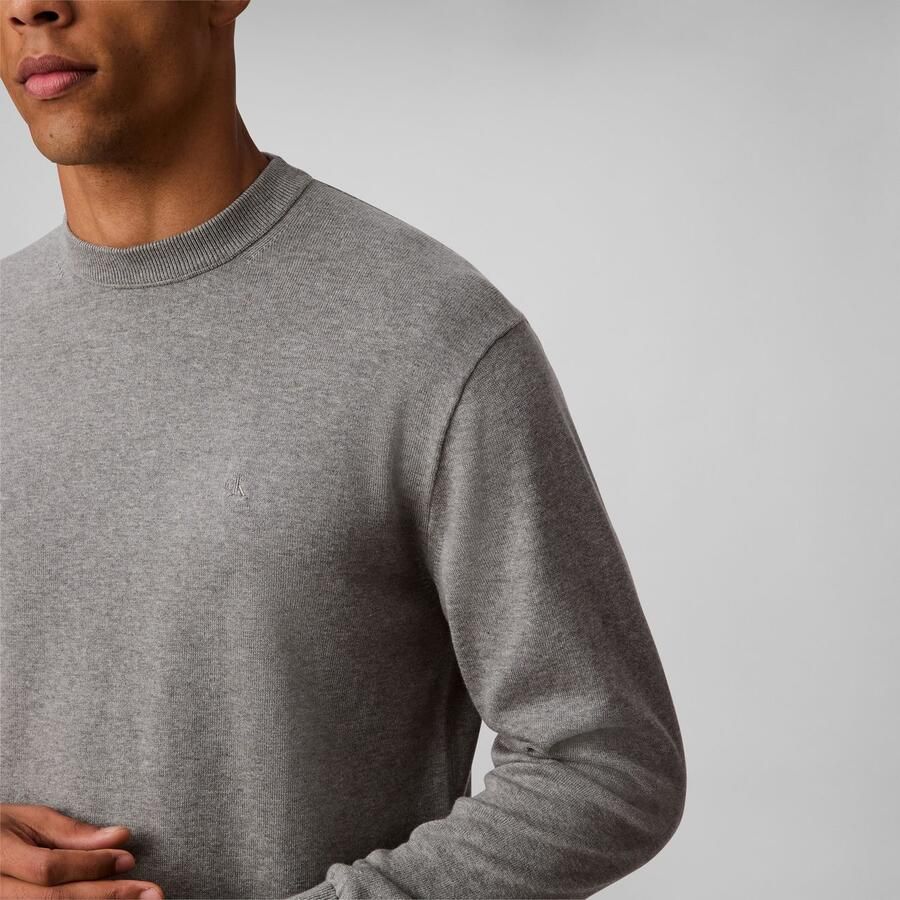 Calvin Klein Gebreide trui LS EZ COTTON CREWNK SWEATER 12GG - Foto 2