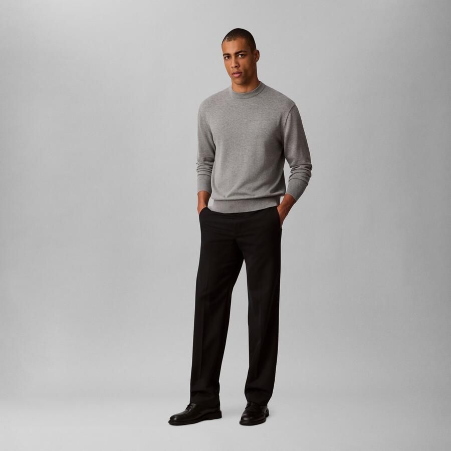 Calvin Klein Gebreide trui LS EZ COTTON CREWNK SWEATER 12GG - Foto 3