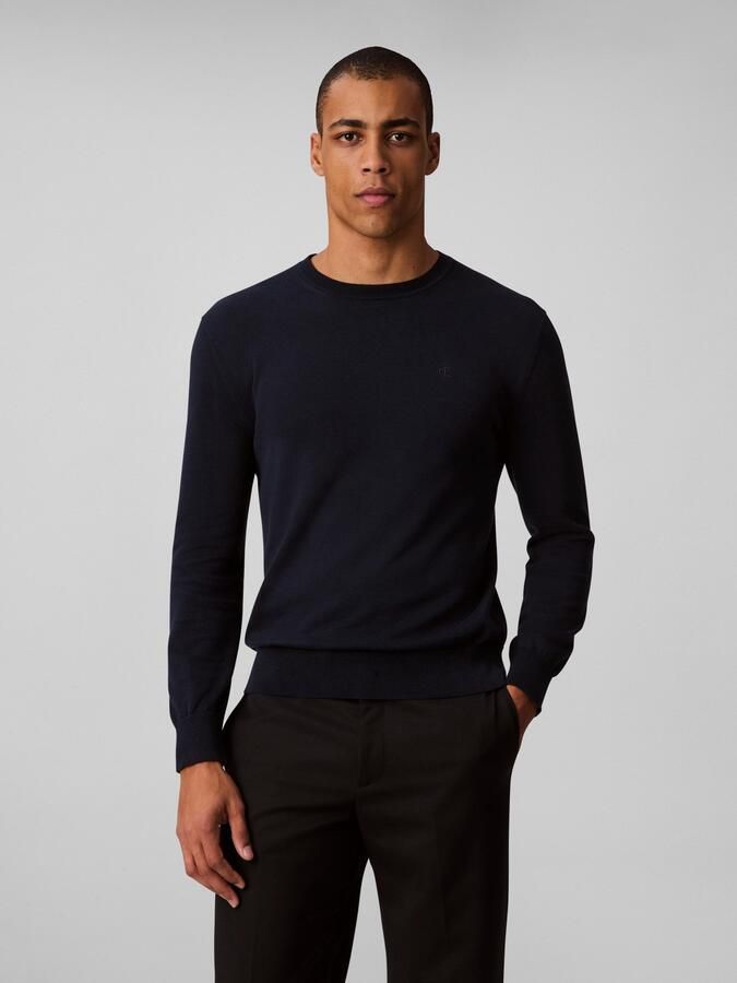 Calvin Klein Gebreide trui LS SUPIMA COTTON CREW 14GG - Foto 5