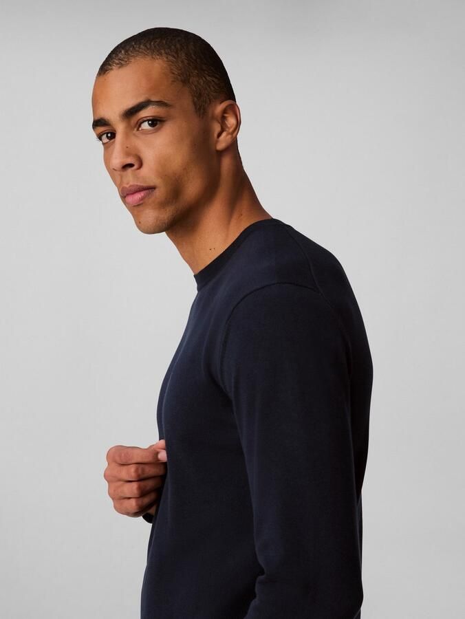 Calvin Klein Gebreide trui LS SUPIMA COTTON CREW 14GG - Foto 3