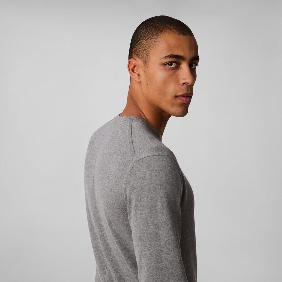 Calvin Klein Gebreide trui LS SUPIMA COTTON CREW 14GG