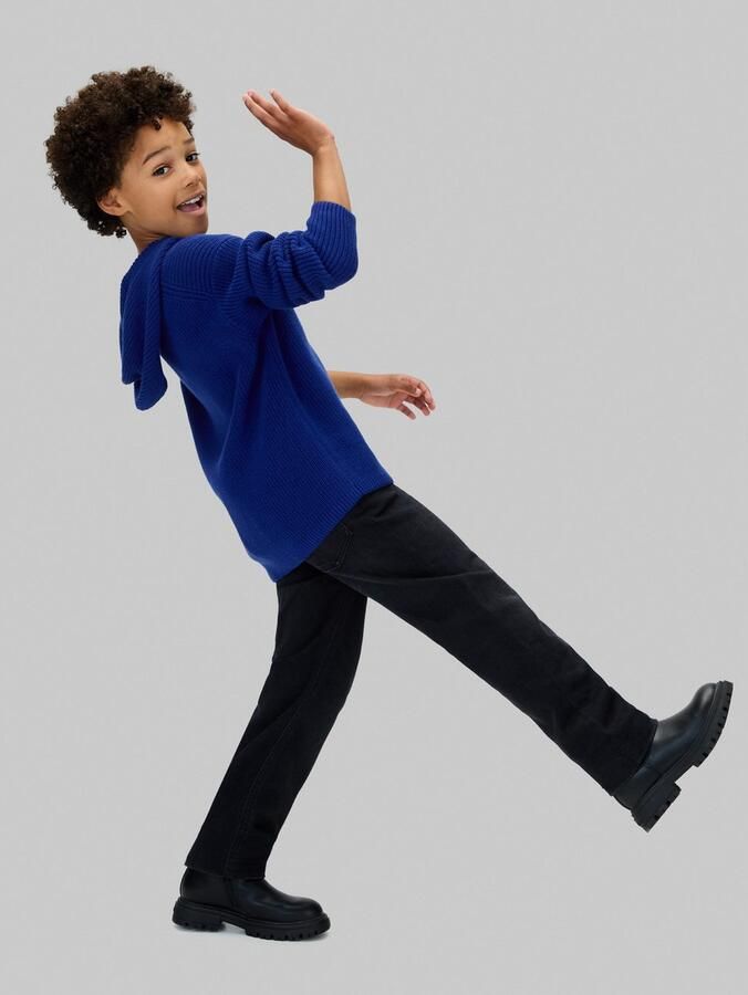 Calvin Klein Gebreide trui RIB KNIT HOODIE voor kinderen tot 16 jaar met capuchon - Foto 4