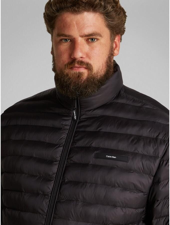 Calvin Klein Gewatteerde jas BT_LW QUILT JACKET in grote maten met logopatch - Foto 2