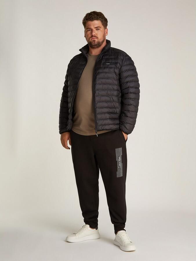 Calvin Klein Gewatteerde jas BT_LW QUILT JACKET in grote maten met logopatch - Foto 6