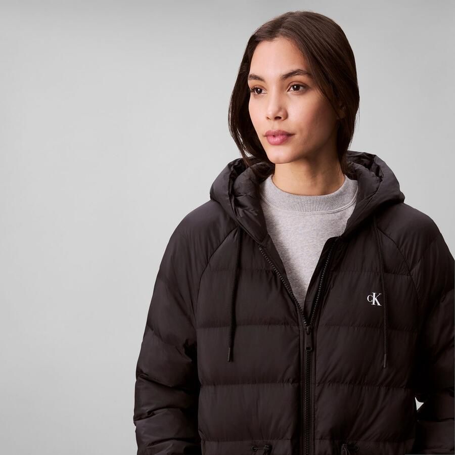Calvin Klein Gewatteerde jas LGHTWGHT LG MD LNGTH
