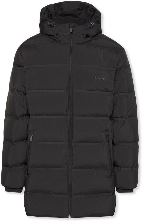 Calvin Klein Gewatteerde jas LS BONDED CHNNLD LONG HOODED PUF - Foto 5
