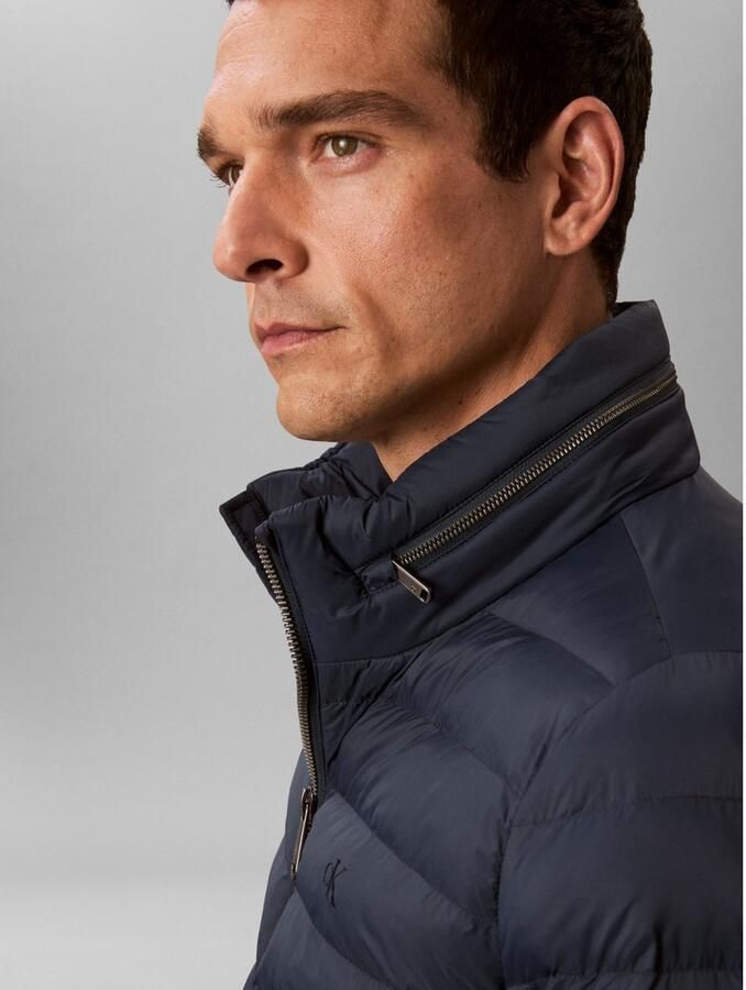 Calvin Klein Gewatteerde jas Regular fit met capuchon in de kraag - Foto 2