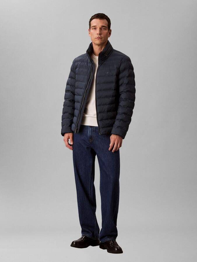 Calvin Klein Gewatteerde jas Regular fit met capuchon in de kraag - Foto 4