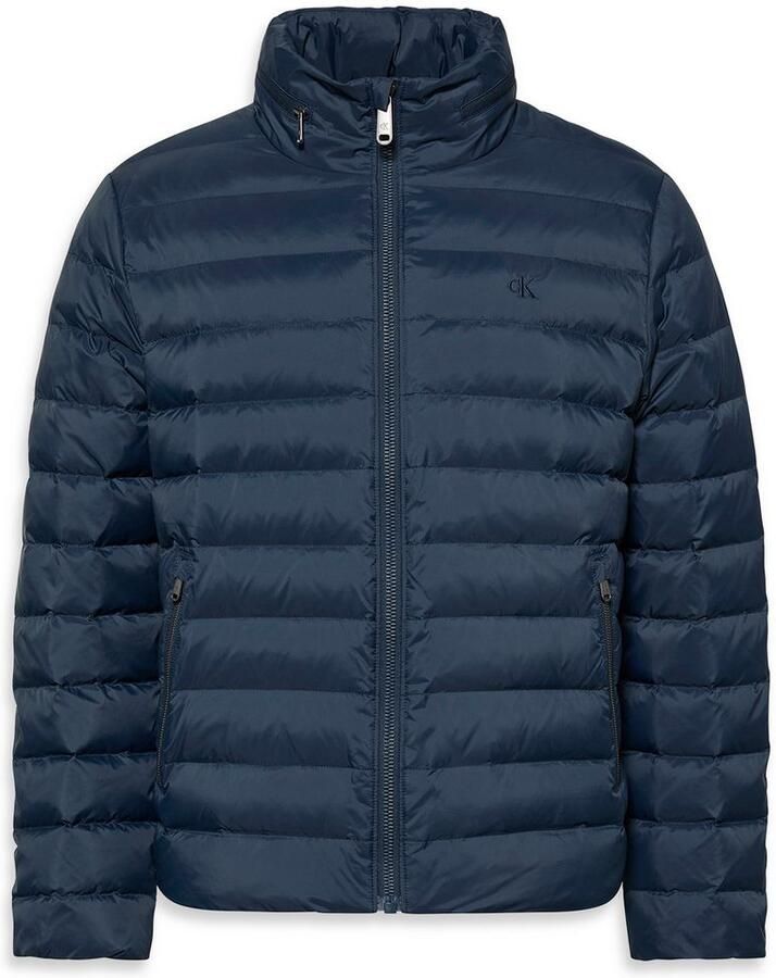 Calvin Klein Gewatteerde jas Regular fit met capuchon in de kraag