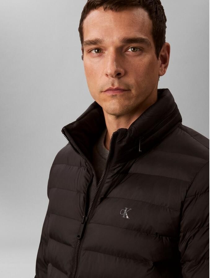 Calvin Klein Gewatteerde jas Regular fit met capuchon in de kraag - Foto 2