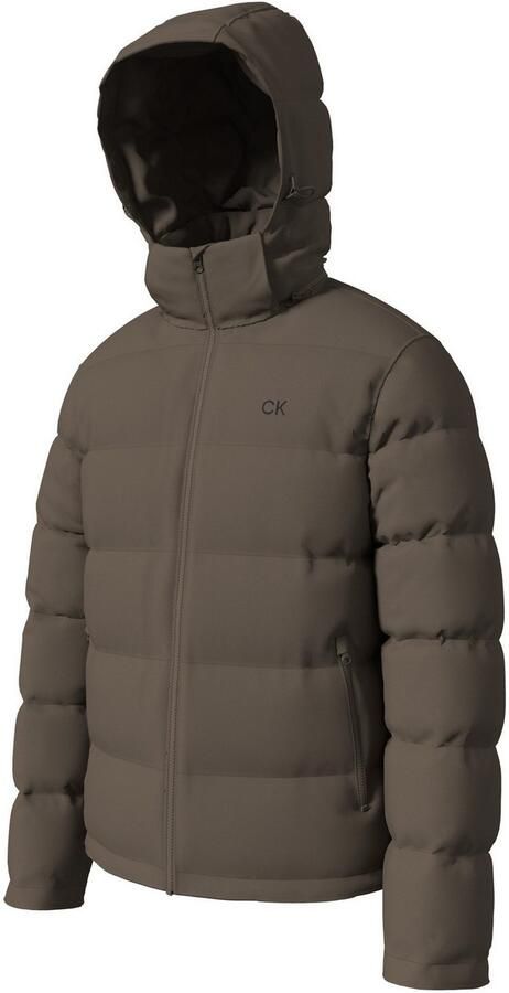 Calvin Klein Gewatteerde jas LS NYLN ZP OFF HD DW - Foto 3