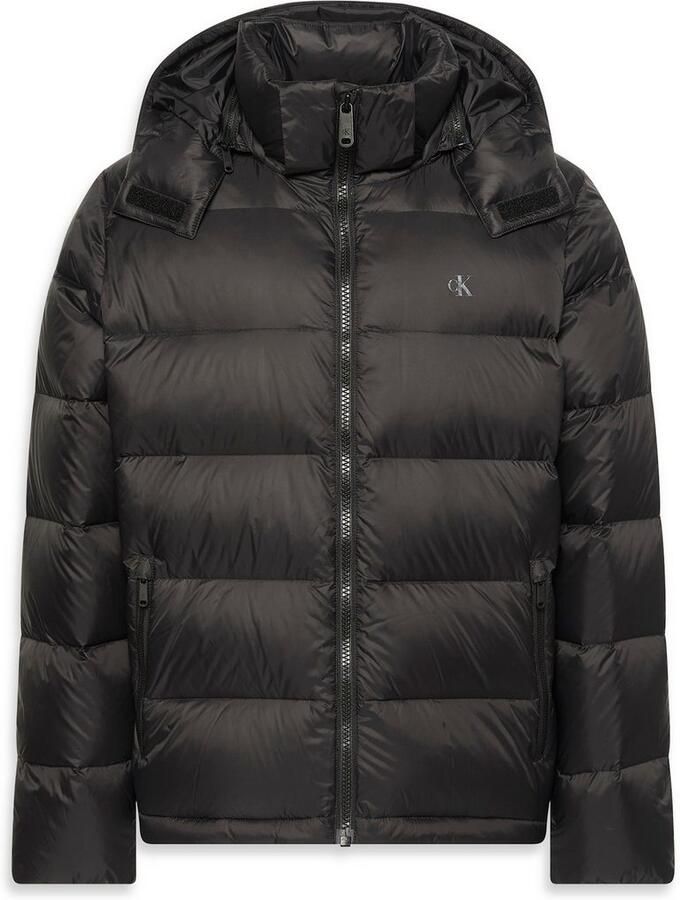 Calvin Klein Jeans Donsjas LS NYLON ZIP OFF HOOD DOWN PUFFE - Foto 6