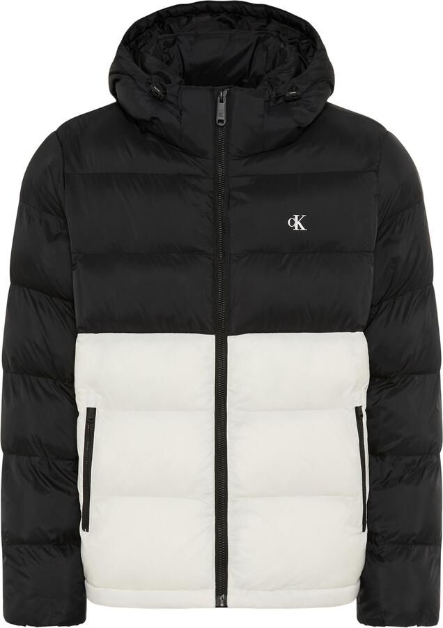 Calvin Klein Gewatteerde jas LS NYLON COLOR BOCK PUFFER JKT