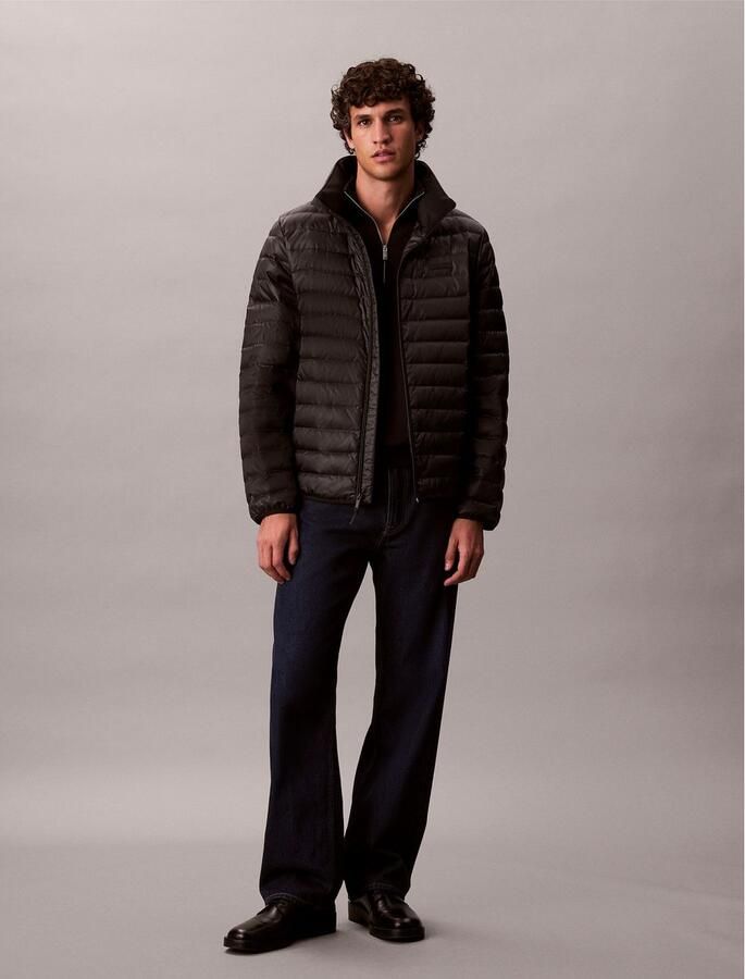 Calvin Klein Jeans Donsjas LS LT WT NYLON CHANNELED PUFFER - Foto 4