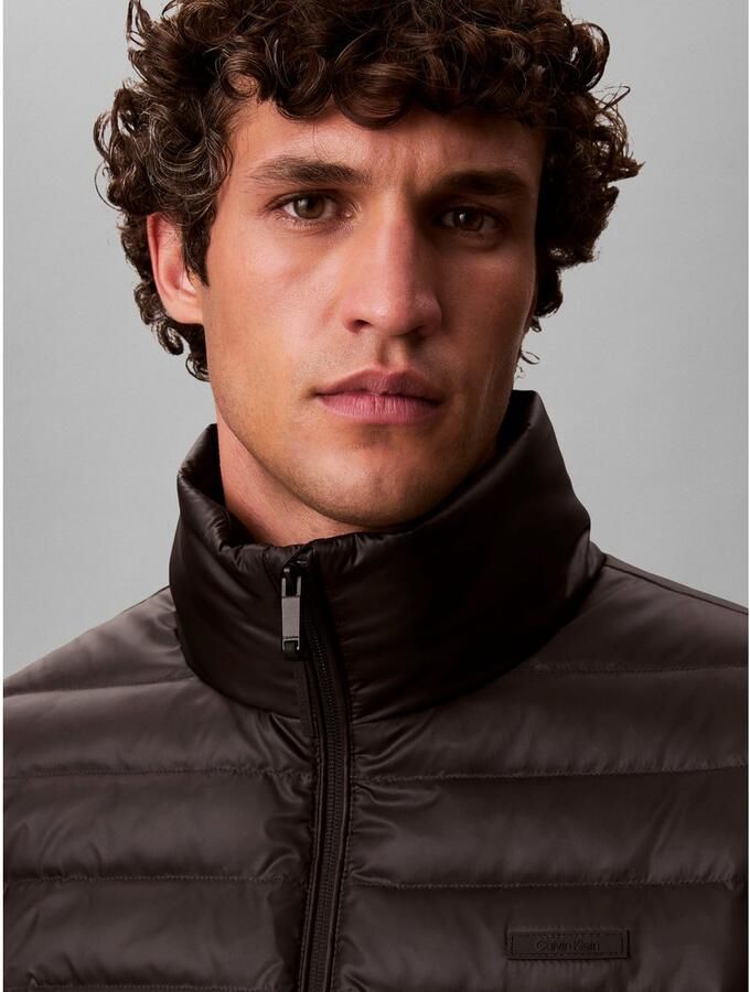 Calvin Klein Jeans Donsjas LS LT WT NYLON CHANNELED PUFFER - Foto 6