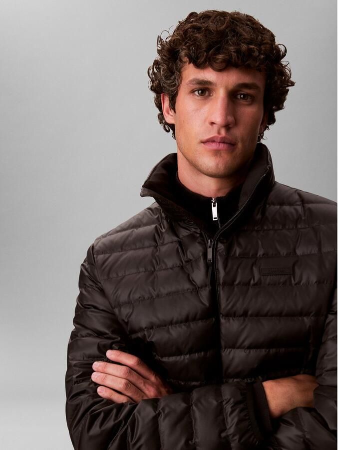 Calvin Klein Jeans Donsjas LS LT WT NYLON CHANNELED PUFFER - Foto 7