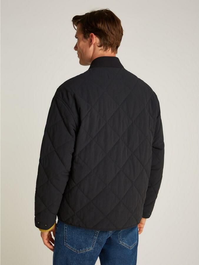 Calvin Klein Gewatteerde jas QUILTED JACKET Logopatch staande kraag - Foto 4