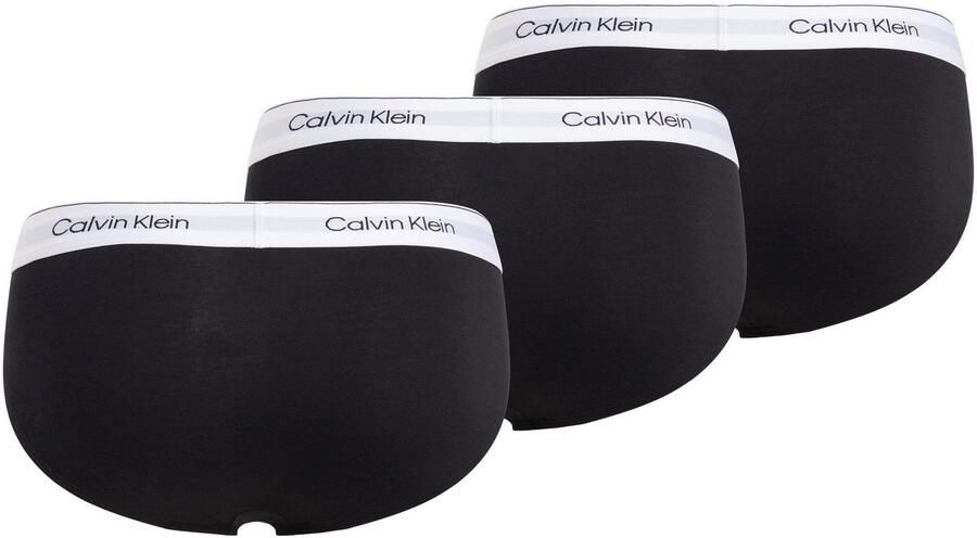 Calvin Klein Hipster HIP BRIEF 3PK met logo-elastische tailleband (3 stuks) (set 3 stuks) - Foto 2