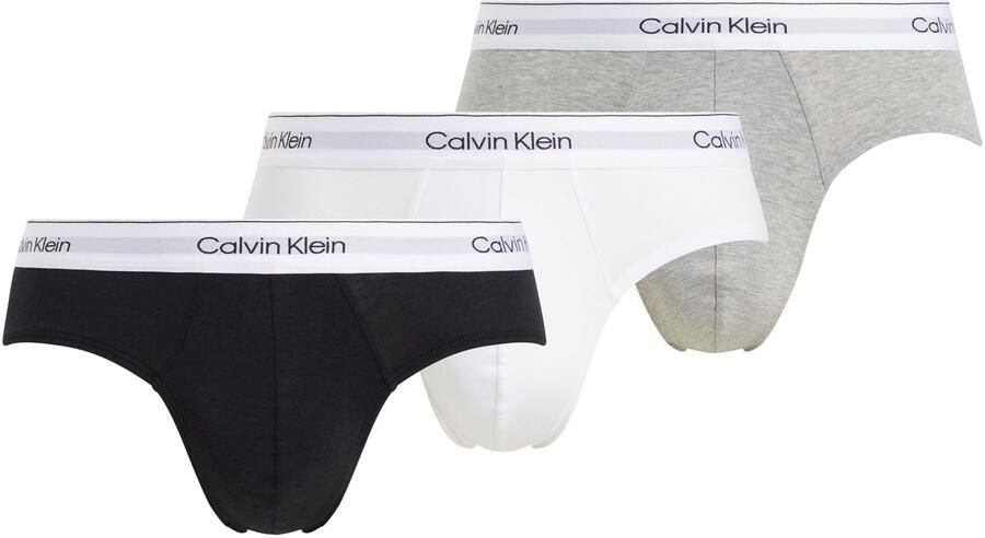 Calvin Klein Hipster HIP BRIEF 3PK met logo-elastische tailleband (3 stuks) (set 3 stuks) - Foto 14